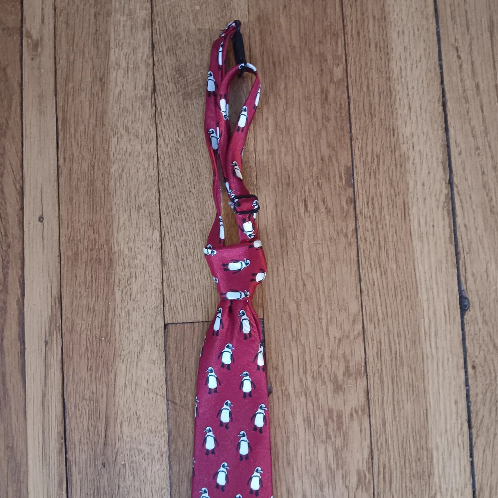 The Children's Place Red Penguin Tie